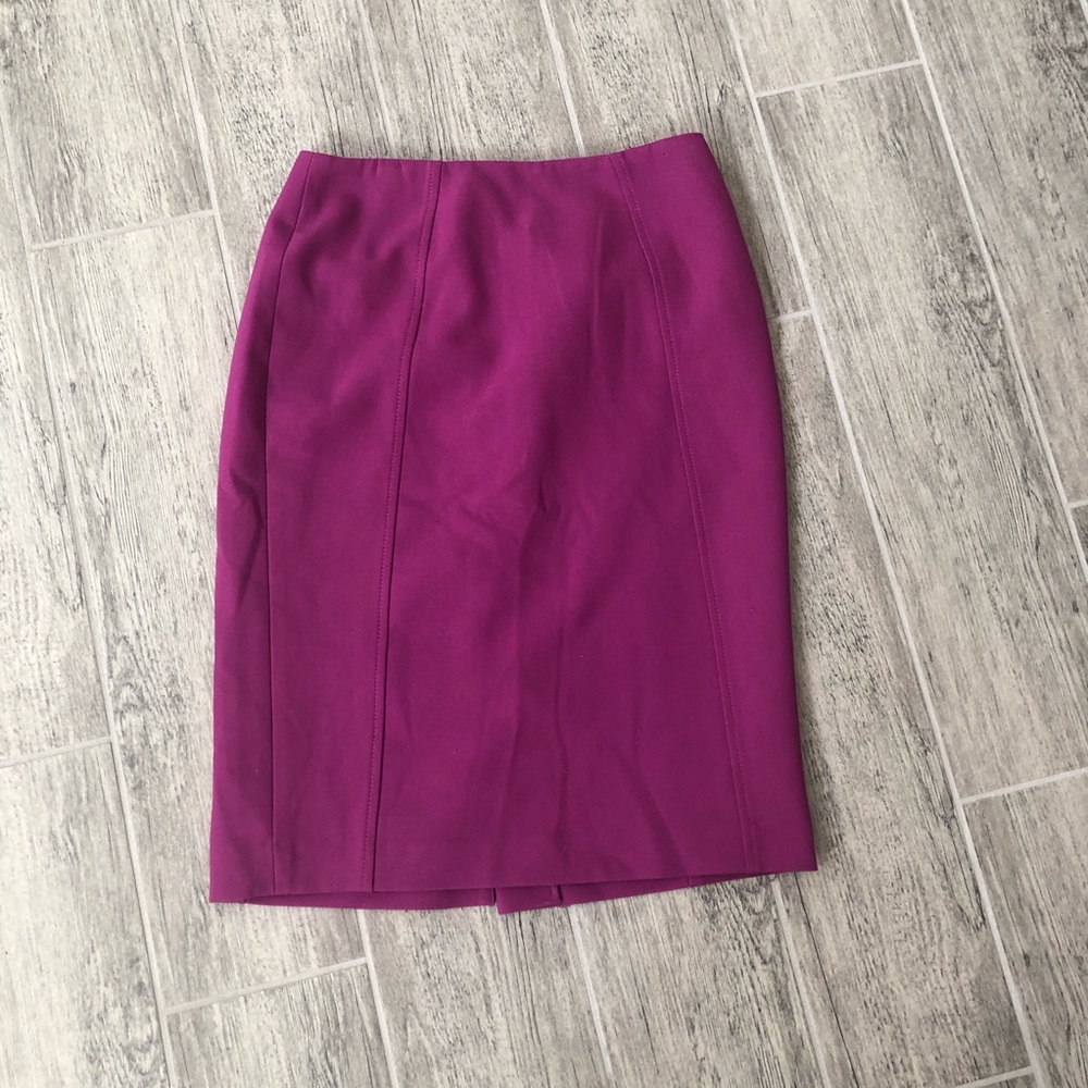 Halogen Fuschia Mini Pencil Skirt